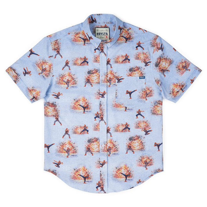 RSVLTS RSVLTS Short Sleeve Shirt Legends Day "Chuck Norris" – KUNUFLEX Short Sleeve Shirt Legends Day "Chuck Norris" – KUNUFLEX Short Sleeve Shirt