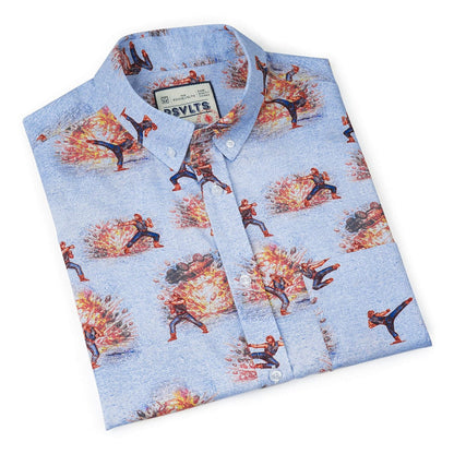 RSVLTS RSVLTS Short Sleeve Shirt Legends Day "Chuck Norris" – KUNUFLEX Short Sleeve Shirt Legends Day "Chuck Norris" – KUNUFLEX Short Sleeve Shirt