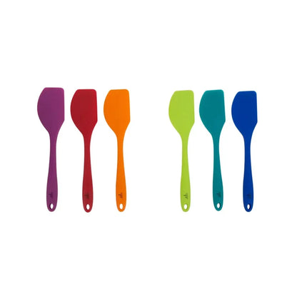 Silicone Pointed Spatula - bright colors