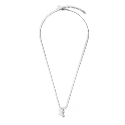 Silver Gym Necklace