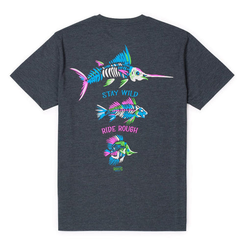 RSVLTS RSVLTS Crewneck T-shirt "Skeletal Seas" – Crewneck Tee