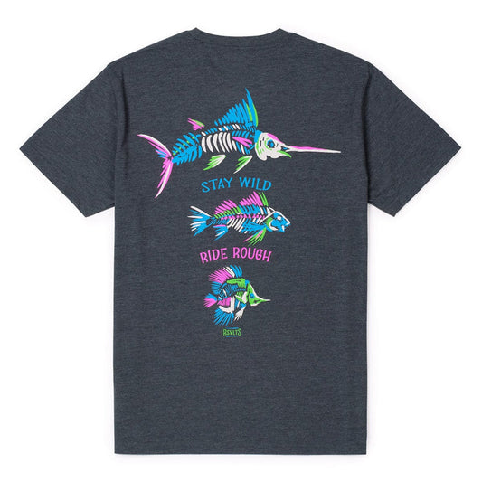RSVLTS RSVLTS Crewneck T-shirt "Skeletal Seas" – Crewneck Tee