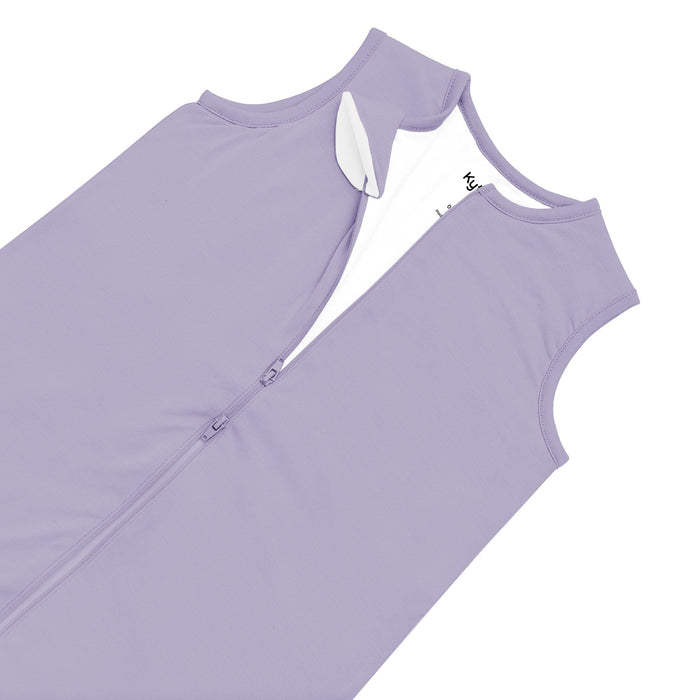Dual zipper on Kyte Baby Sleep Bag Walker in Taro 0.5