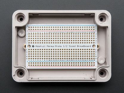 Small Plastic Project Enclosure - Weatherproof with Clear Top by The Pi Hut - The Pi Hut