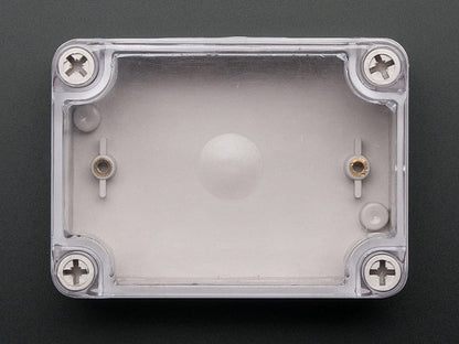 Small Plastic Project Enclosure - Weatherproof with Clear Top by The Pi Hut - The Pi Hut
