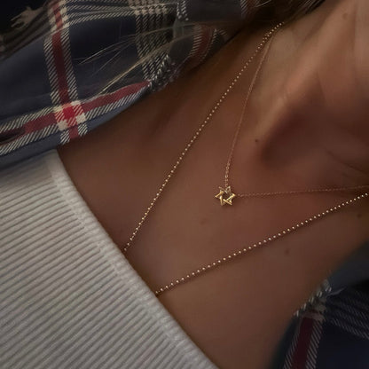 Small Star of David Necklace