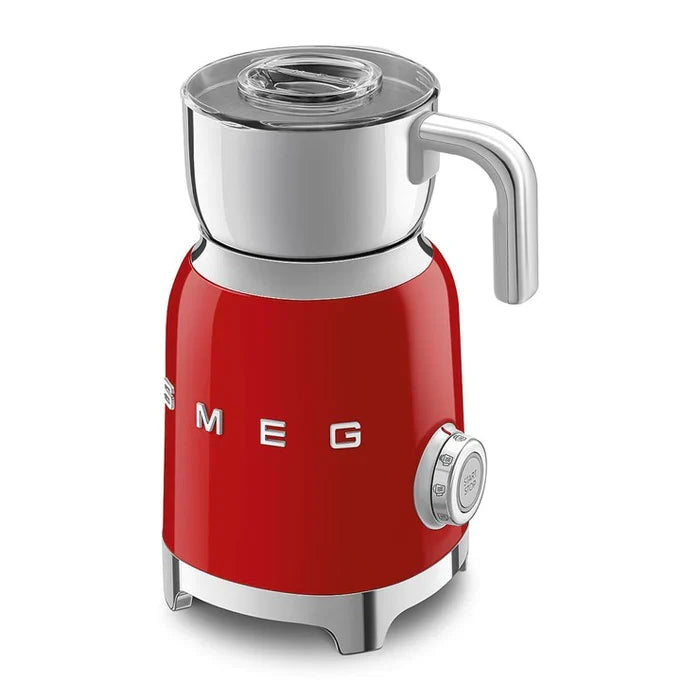 SMEG MFF01RDUK Milk Frother Red Red