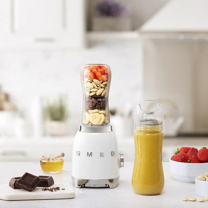 Smeg PBF01WHUK 50s Retro Style Personal Blender White White