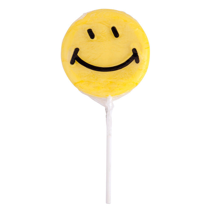 Smiley Face Lollipops - 60ct