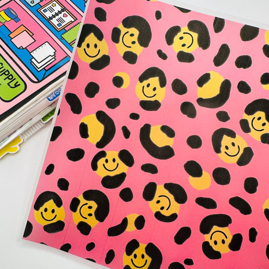 Smiley Leopard Vellum