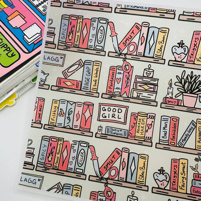 Smut Bookshelf Vellum Pocket Dashboard