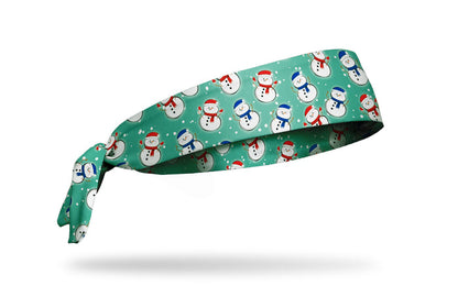 Snowmen on Parade Flex Tie Headband - View 2