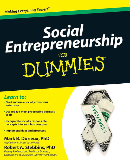Social Entrepreneurship For Dummies Paperback
