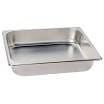 Solid Half Size Non-Stick Surface Steam Pan with Lid 4qt - YG12-2CT Pie's Variety Store