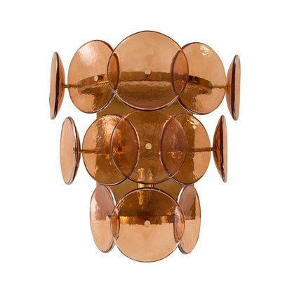 Sonny 3 Light Wall Light Amber 38x38cm