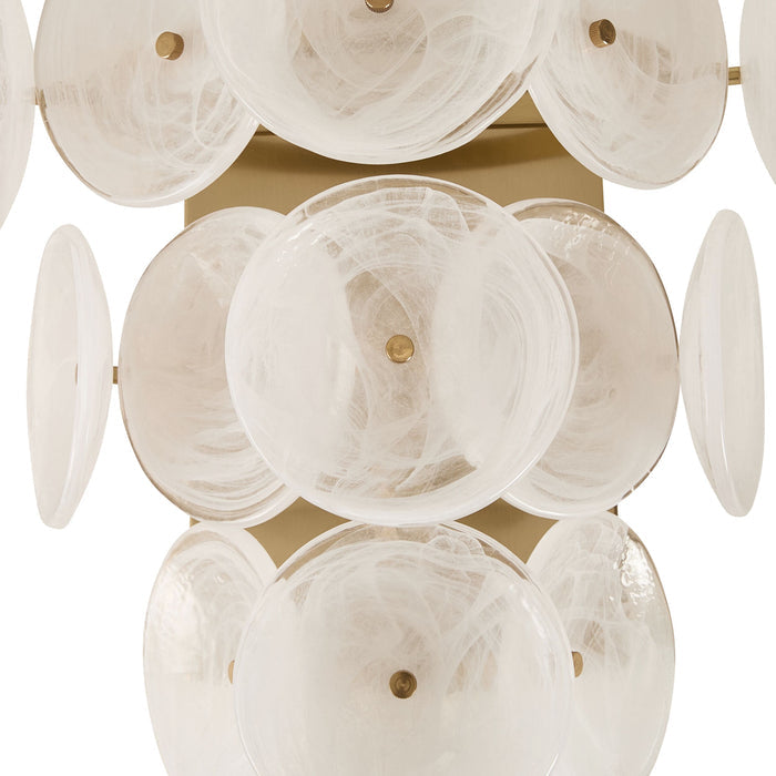 Sonny 3 Light Wall Light Cloudy Milk 38x38cm