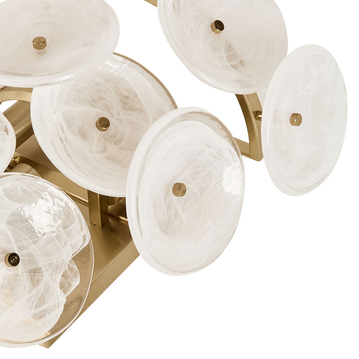 Sonny 3 Light Wall Light Cloudy Milk 38x38cm