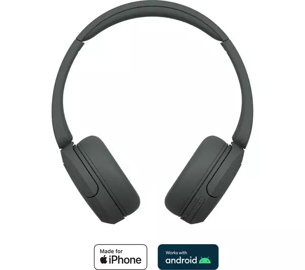 Sony WHCH520B Wireless Headphones Black Black