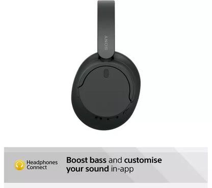 Sony WHCH720NB Wireless Noise Cancelling Headphones Black Black
