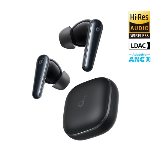 Soundcore Liberty 5 True Wireless ANC Earbuds - Black Headphones