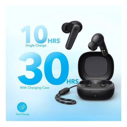 Soundcore R50i Wireless Bluetooth Earbuds - Black Headphones – view 5