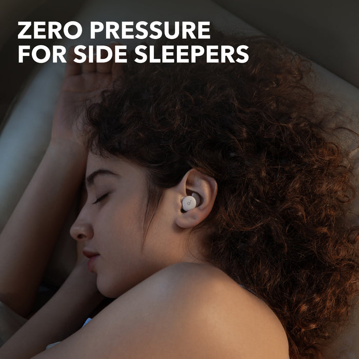 Soundcore Sleep A20 Wireless Sleep Earbuds – Slumber Beige Headphones – view 4