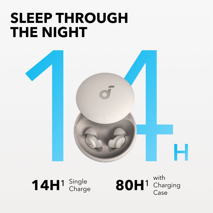 Soundcore Sleep A20 Wireless Sleep Earbuds – Slumber Beige Headphones – view 5