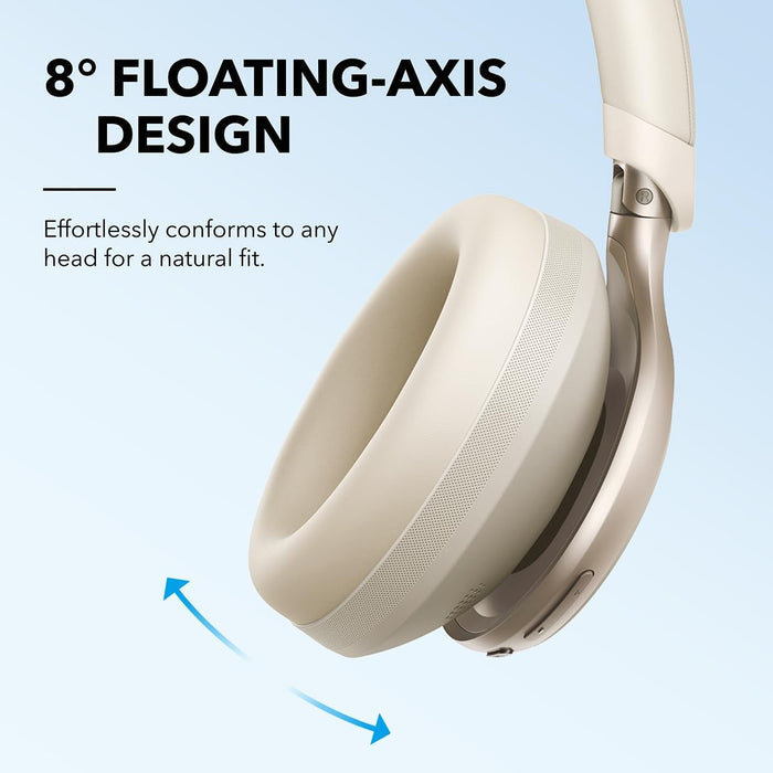 Soundcore Space One Adaptive ANC Headphones - White – view 6
