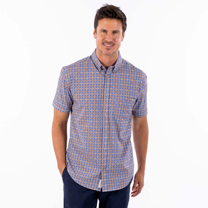 RSVLTS RSVLTS Short Sleeve Shirt Spanish Tile – KUNUFLEX Short Sleeve Shirt Spanish Tile – KUNUFLEX Short Sleeve Shirt