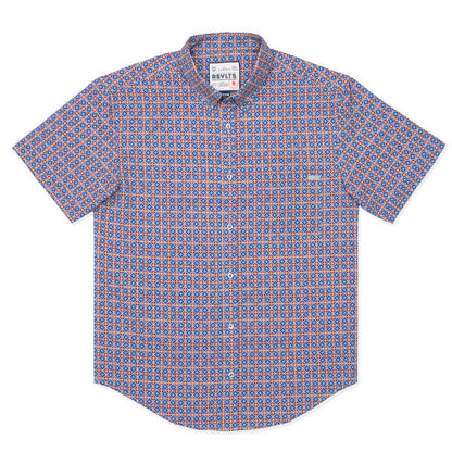 RSVLTS RSVLTS Short Sleeve Shirt Spanish Tile – KUNUFLEX Short Sleeve Shirt Spanish Tile – KUNUFLEX Short Sleeve Shirt
