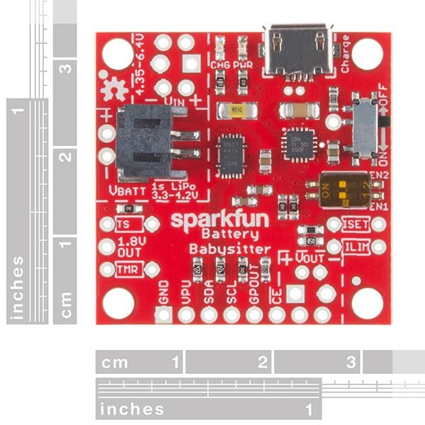 SparkFun Battery Babysitter - LiPo Battery Manager by Sparkfun - The Pi Hut