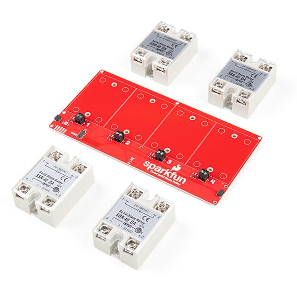 SparkFun Qwiic Quad Solid State Relay Kit [Discontinued] by Sparkfun - The Pi Hut
