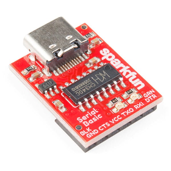 SparkFun Serial Basic Breakout - CH340C and USB-C by Sparkfun - The Pi Hut
