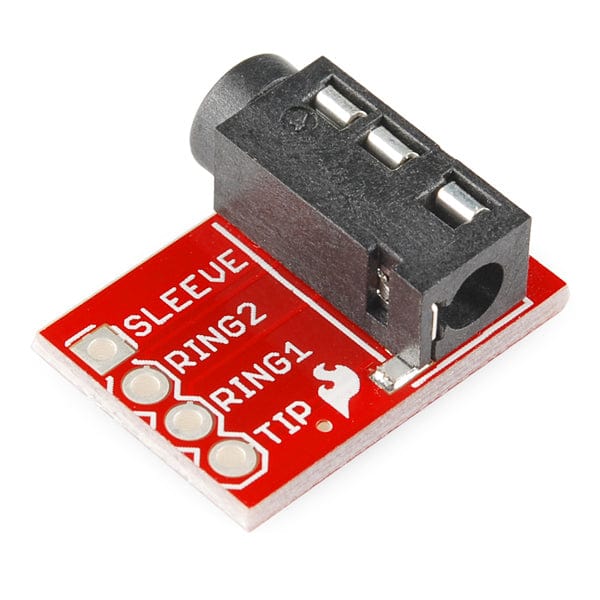 SparkFun TRRS 3.5mm Jack Breakout by Sparkfun - The Pi Hut