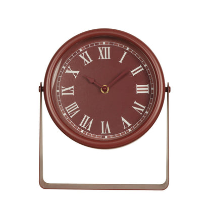 Spectrum Mantel Clock Dark Rouge