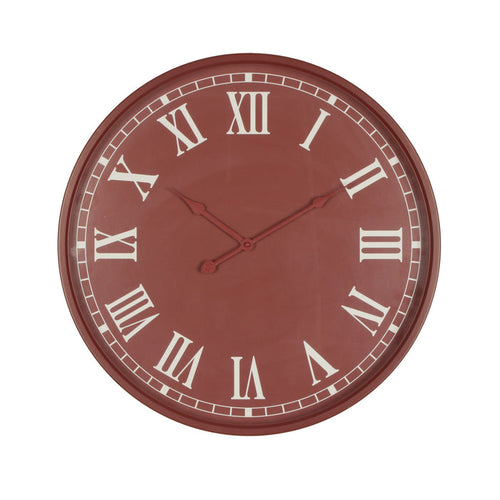 Spectrum Wall Clock Dark Rouge 50cm