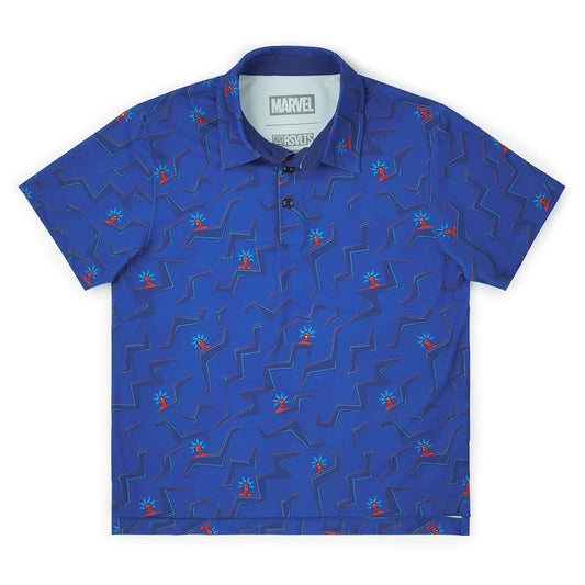 RSVLTS XS Marvel Youth All-Day Polo Spider-Man "High Alert" – Youth All Day Polo Spider-Man "High Alert" – Youth All Day Polo