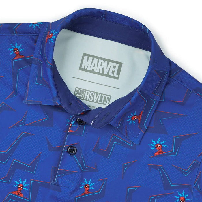 RSVLTS Marvel Youth All-Day Polo Spider-Man "High Alert" – Youth All Day Polo Spider-Man "High Alert" – Youth All Day Polo