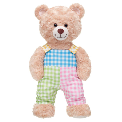 Spring Gingham Overalls