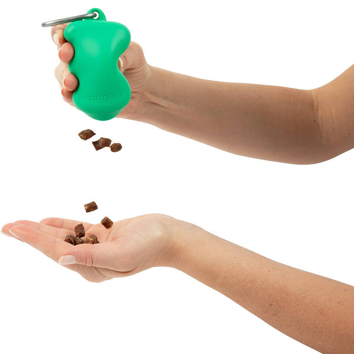 Springer - Silicone Dog Treat Dispenser Pouch | MIXED (Case of 12) - Dog.Dog.Cat.