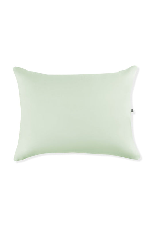 Front of the Standard Pillowcase in Basil