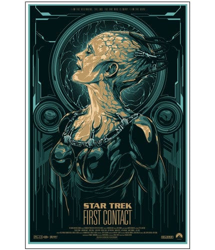Star Trek First Contact   Variant Ken Taylor poster
