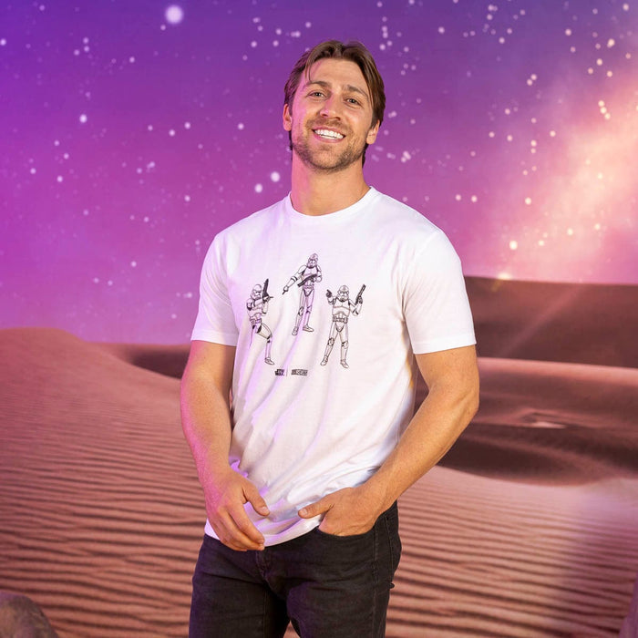 RSVLTS Star Wars Crewneck T-shirt Star Wars™ "Clone Meme" – Crewneck Tee