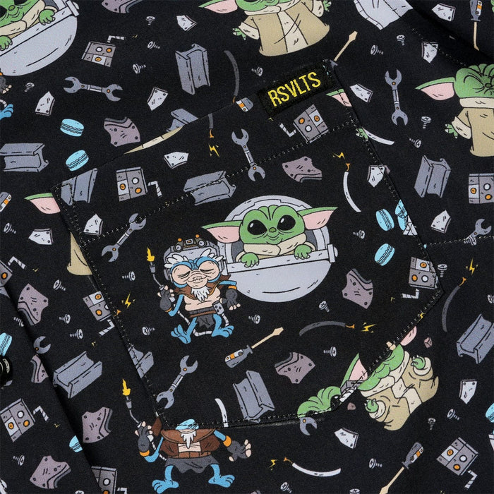 RSVLTS Star Wars Women's Short Sleeve Shirt Star Wars™ "Frik 'n' Grogu" – Women's KUNUFLEX Short Sleeve Shirt Star Wars™ "Frik 'n' Grogu" – Women's KUNUFLEX Short Sleeve Shirt