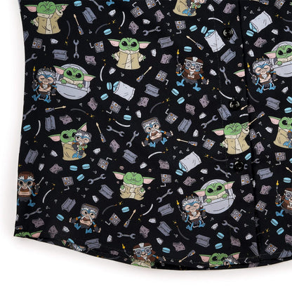 RSVLTS Star Wars Women's Short Sleeve Shirt Star Wars™ "Frik 'n' Grogu" – Women's KUNUFLEX Short Sleeve Shirt Star Wars™ "Frik 'n' Grogu" – Women's KUNUFLEX Short Sleeve Shirt