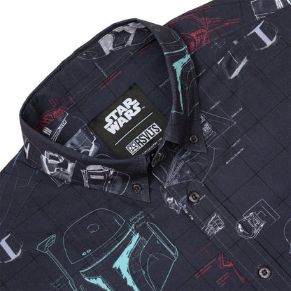 RSVLTS RSVLTS® Star Wars "Dark Logistics" _  KUNUFLEX Short Sleeve Shirt Star Wars "Dark Logistics" _  KUNUFLEX Short Sleeve Shirt