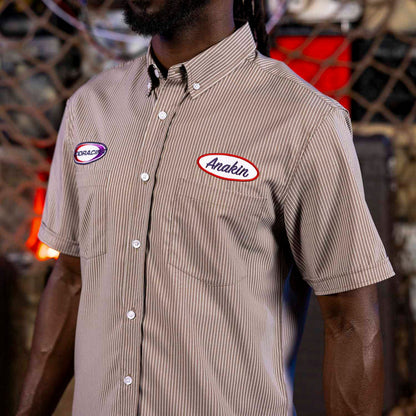 RSVLTS Star Wars Short Sleeve Shirt Star Wars™ "Mos Espa’s Engine Repair" – KUNUFLEX Short Sleeve Shirt Star Wars™ "Mos Espa’s Engine Repair" – KUNUFLEX Short Sleeve Shirt