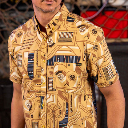 RSVLTS Star Wars Short Sleeve Shirt Star Wars™ "Oh Dear!" – KUNUFLEX Short Sleeve Shirt Star Wars™ "Oh Dear!" – KUNUFLEX Short Sleeve Shirt