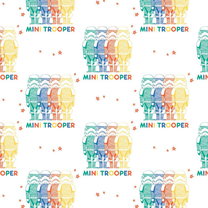 Star Wars Rainbow Mini Trooper Fabric, Camelot