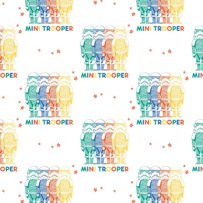 Star Wars Rainbow Mini Trooper Fabric, Camelot